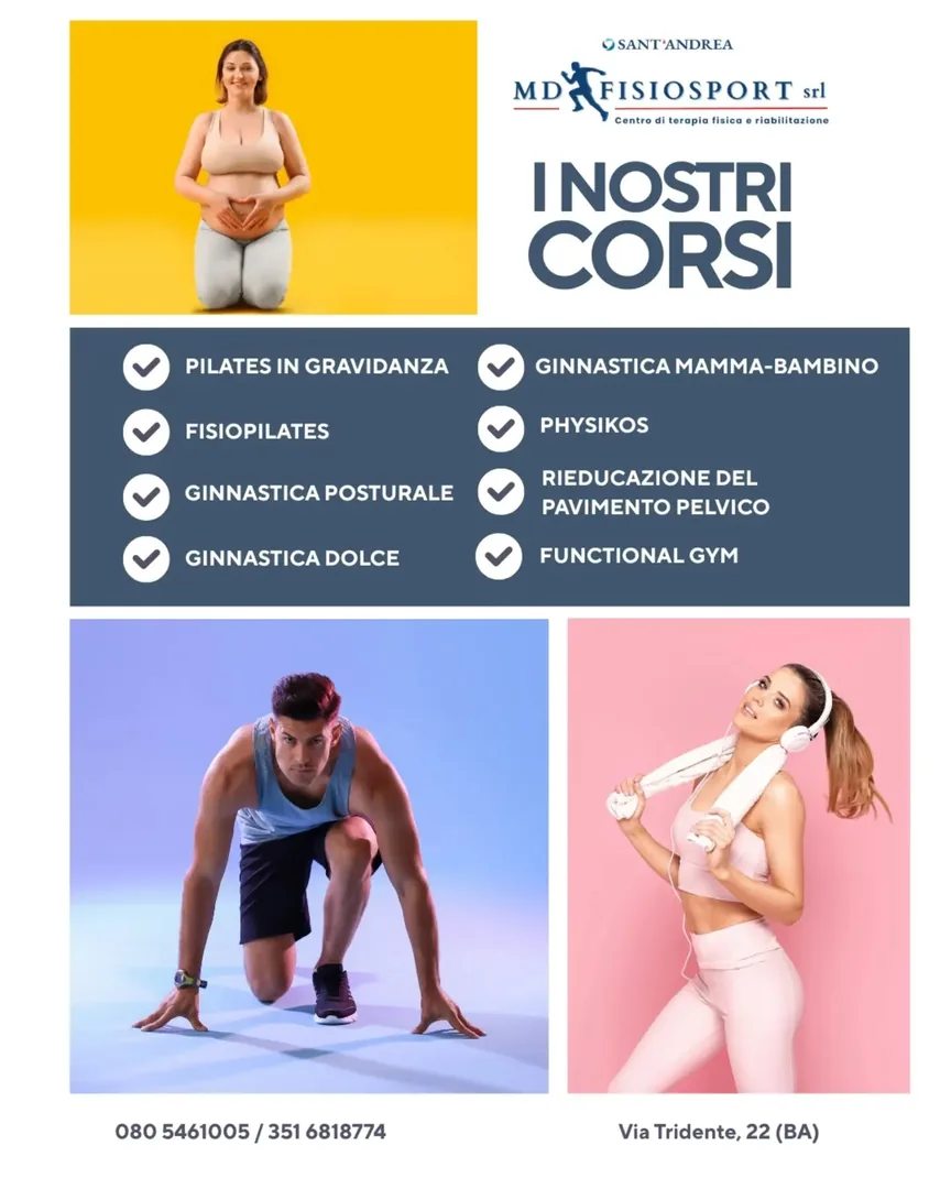 Ripartono i corsi di MD Fisiosport