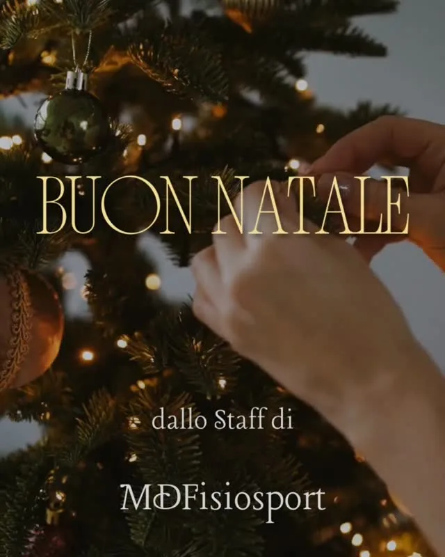🎄✨ Auguri di Buon Natale da MDFisiosport ✨🎄