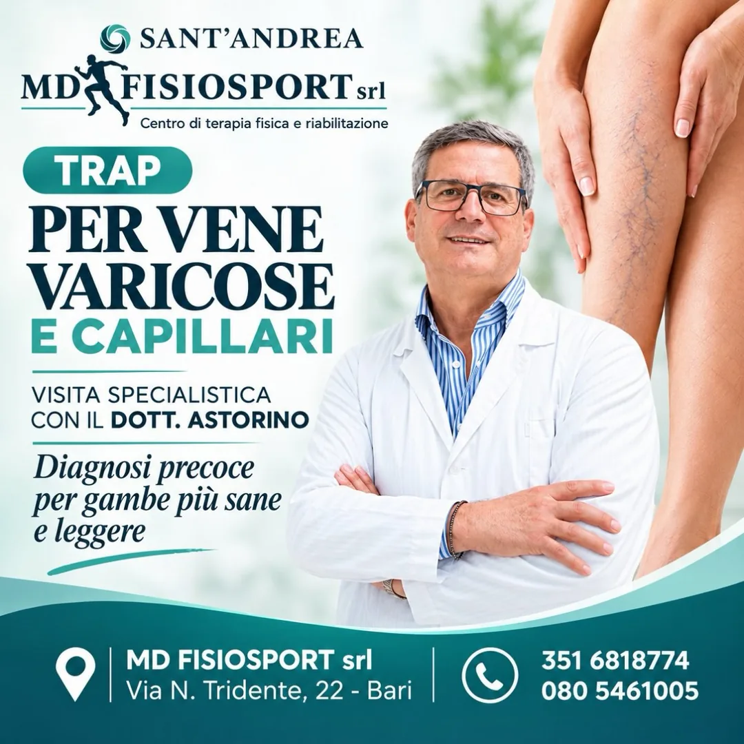 🧑🏻‍⚕️ Vene varicose o capillari visibili