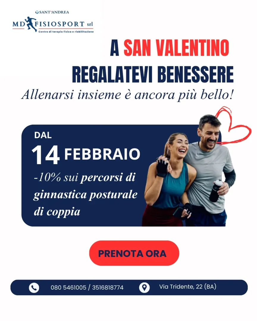 Questo San Valentino regalatevi benessere ❤️