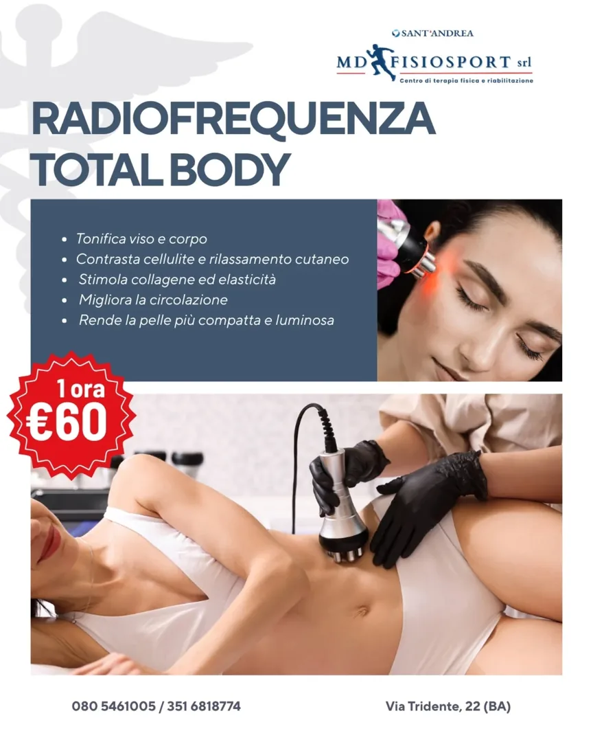🔥 PROMO: RADIOFREQUENZA TOTAL BODY 🔥